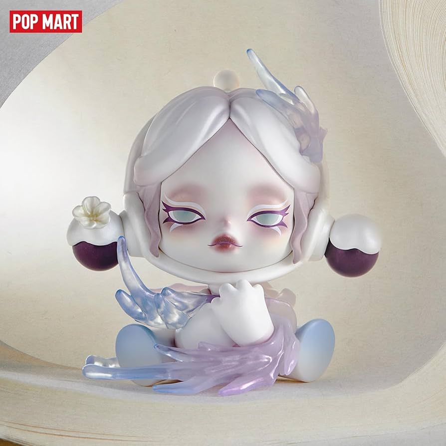 Amazon.com: POP MART SKULLPANDA The Ink Plum Blossom Series