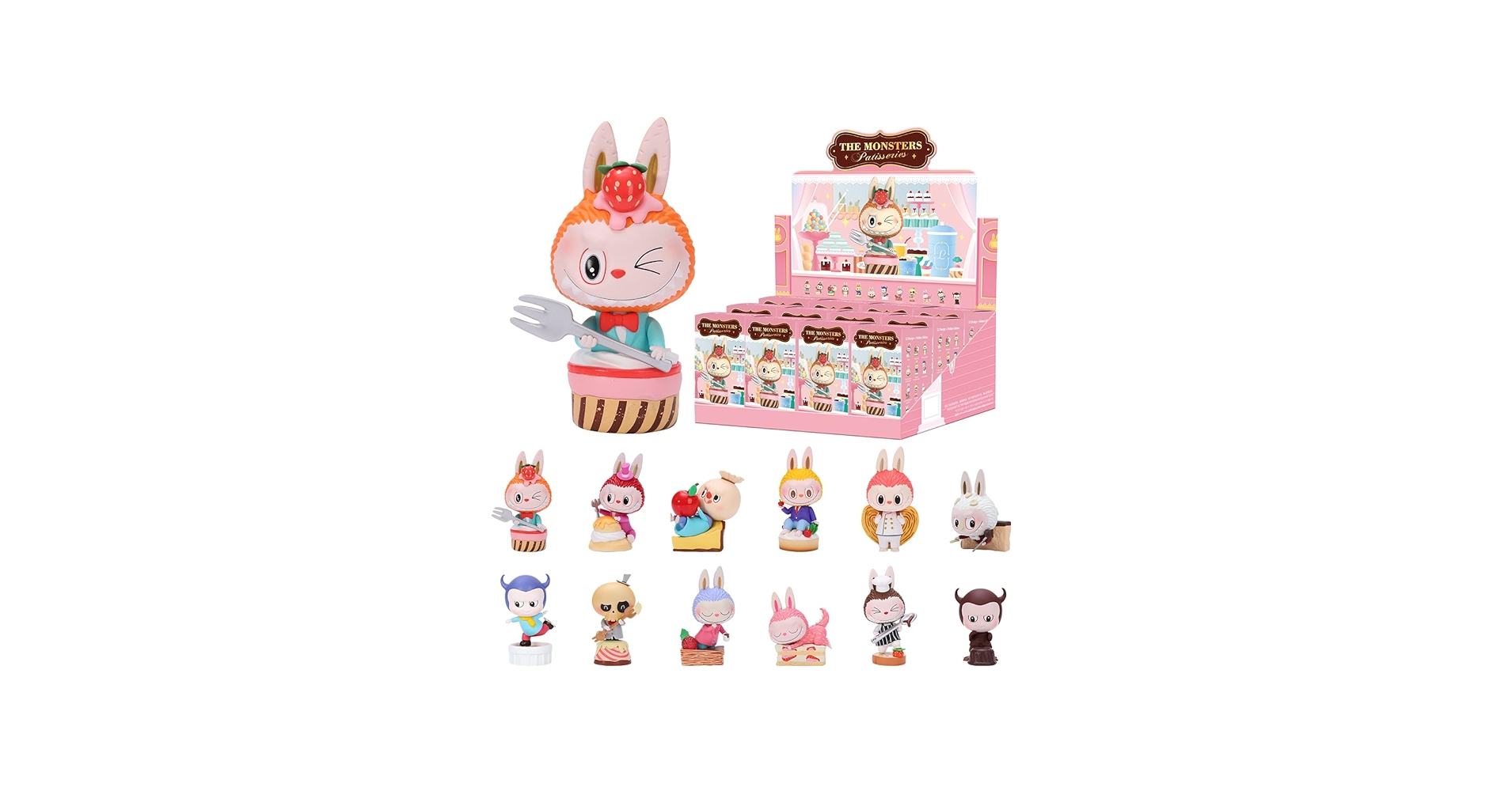 Amazon | POP MART LABUBU ザ・モンスター・パティシエシリーズ