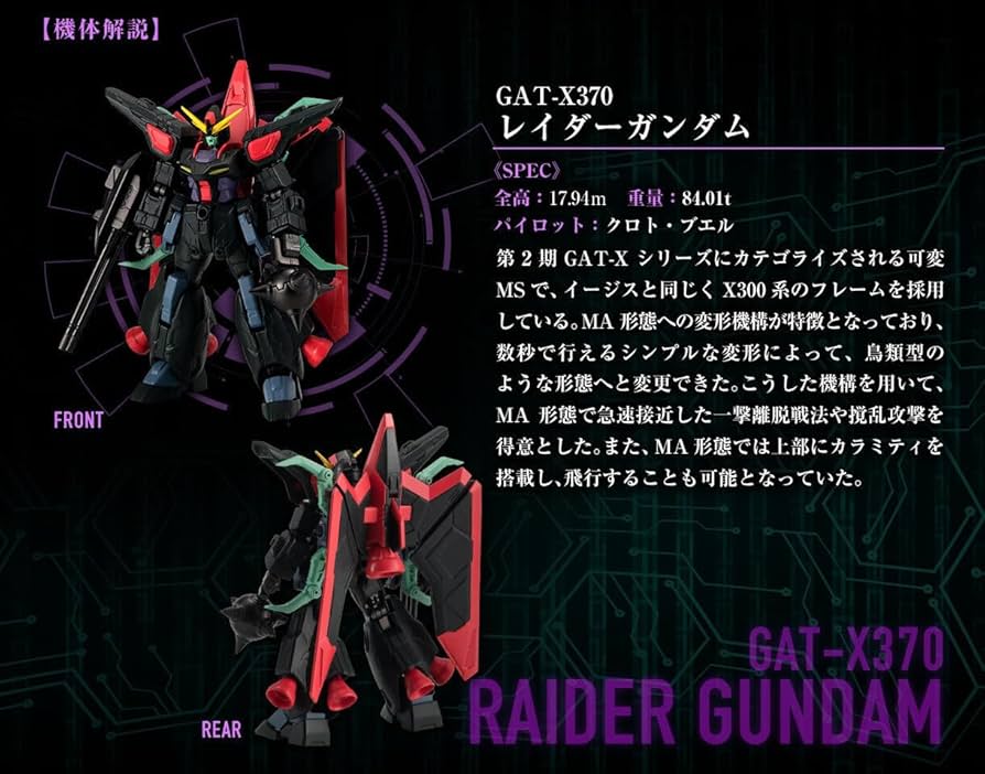 Amazon | GフレームFA 機動戦士ガンダムSEED 悪の3兵器セット