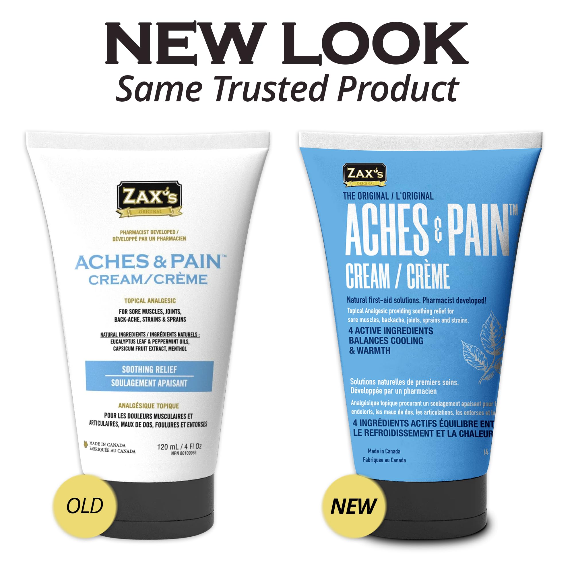Amazon.com : ZAX'S ORIGINAL Aches & Pain Cream - Comforting Cream