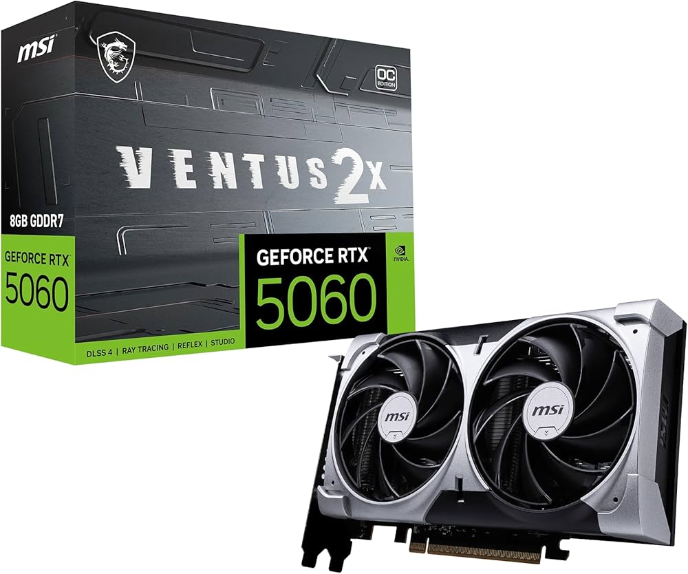Amazon | MSI GeForce RTX 5060 8G VENTUS 2X OC グラフィックスボード