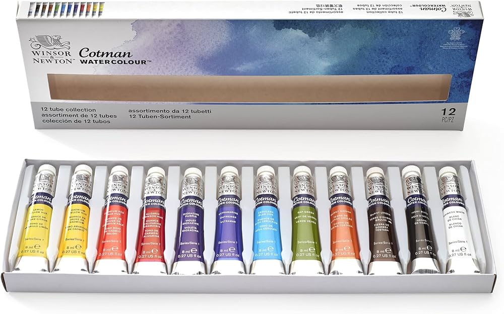 Amazon | Winsor & Newton ウィンザー&ニュートン 水彩絵具 コットマン