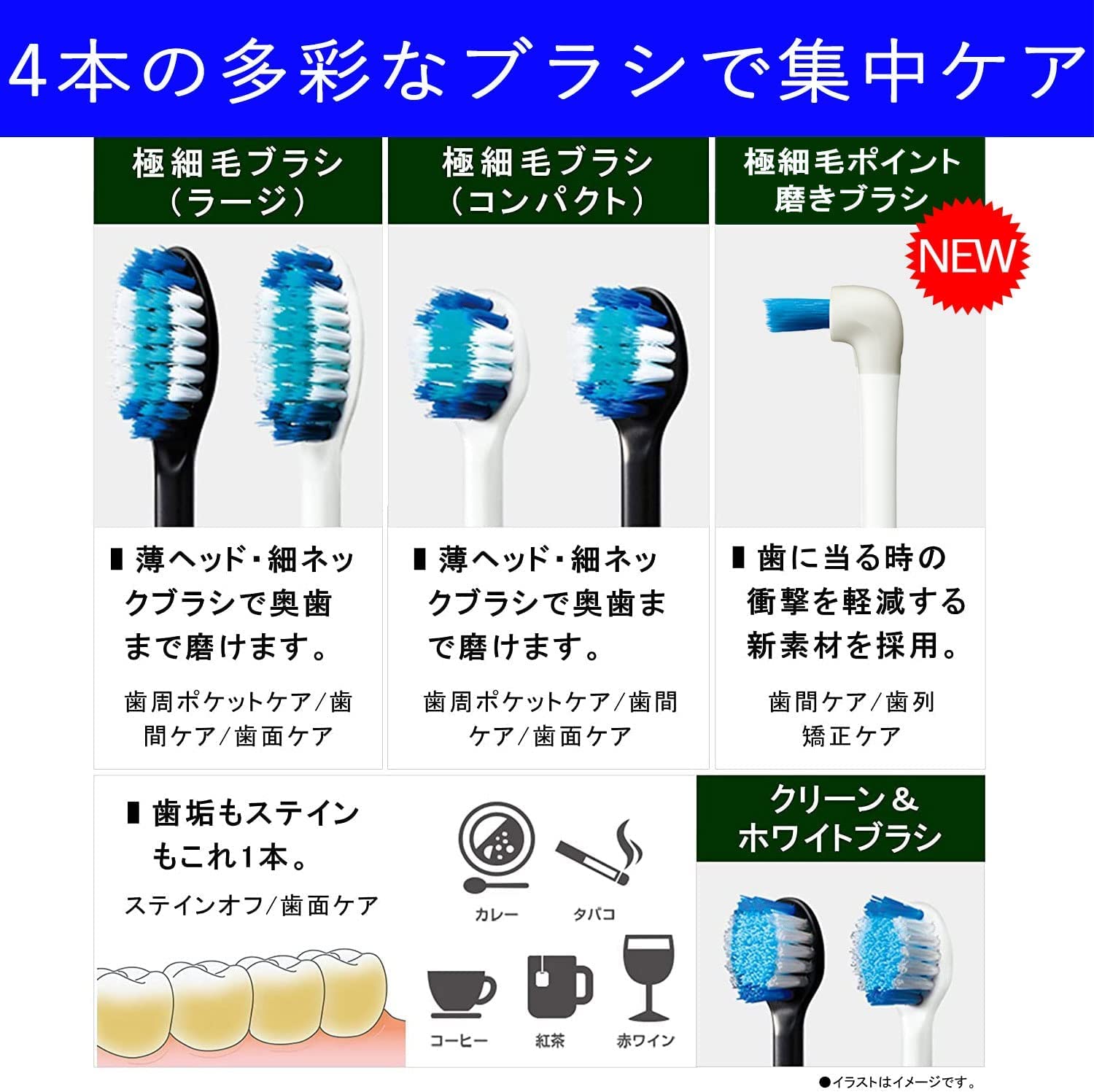 Amazon.co.jp: パナソニック 電動歯ブラシ ドルツ シルバー EW-CDP55-S