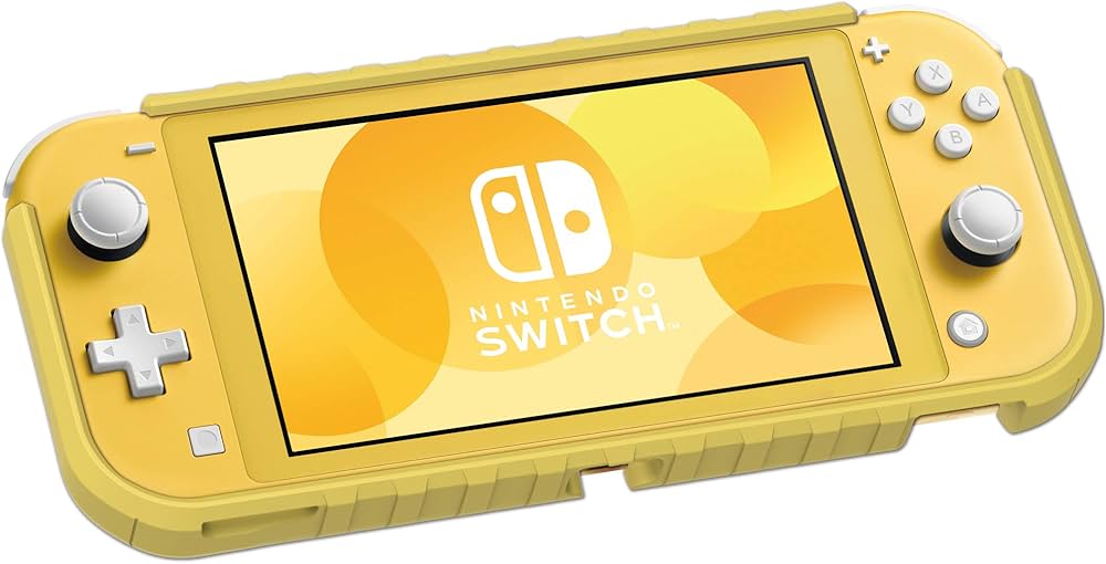 Nintendo Switch Lite イエロー 画面シマシマ Nintendo Switch Lite