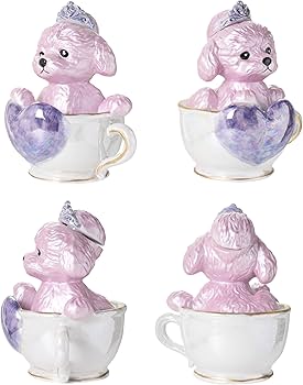 Amazon.co.jp: 箱付き ティーカッププードル デキャンタ ローズ 500ml