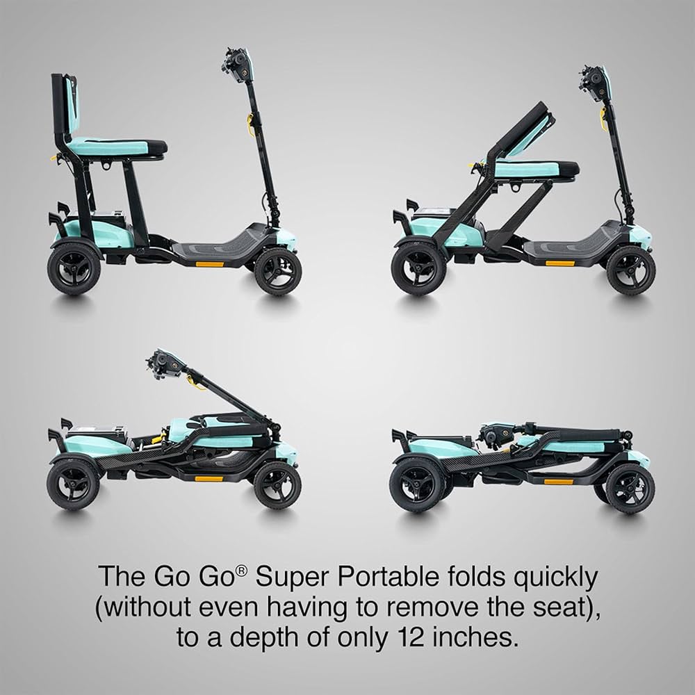 Amazon.com: Go Go® Super Portable - Folding Mobility Scooter