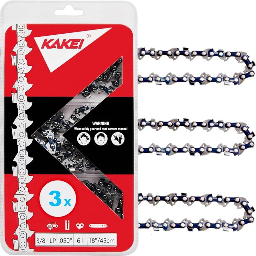Amazon.com: KAKEI 18 Inch Chainsaw Chain 3/8