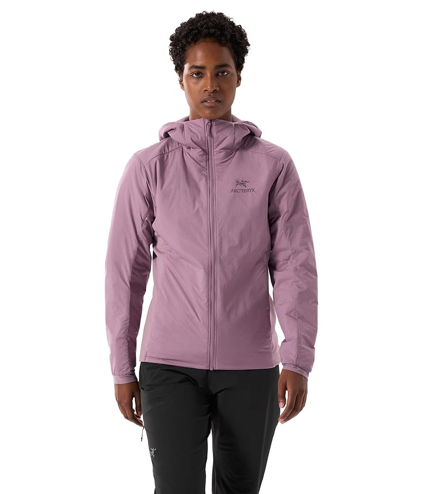 ARC'TERYX フード付きダウンジャケット Womenパープル紫