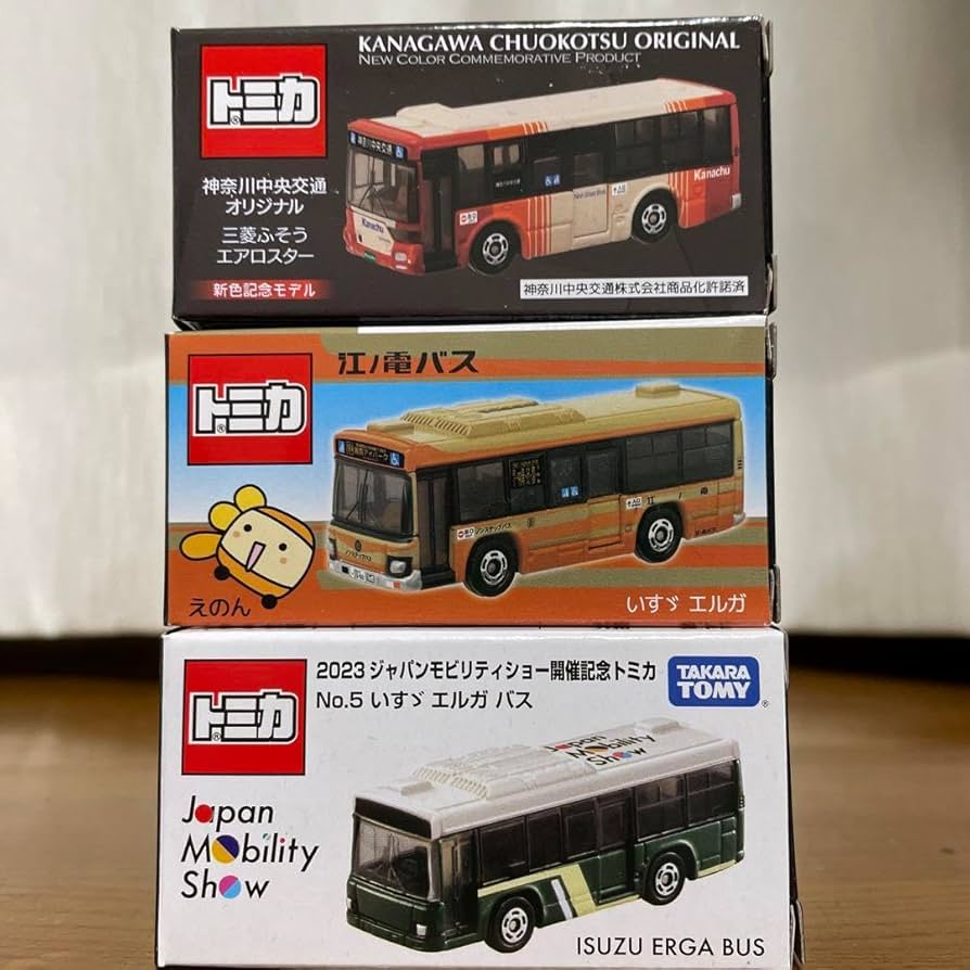 Amazon.co.jp: トミカ ミニカー トミカバス 神奈川中央交通 江ノ電バス
