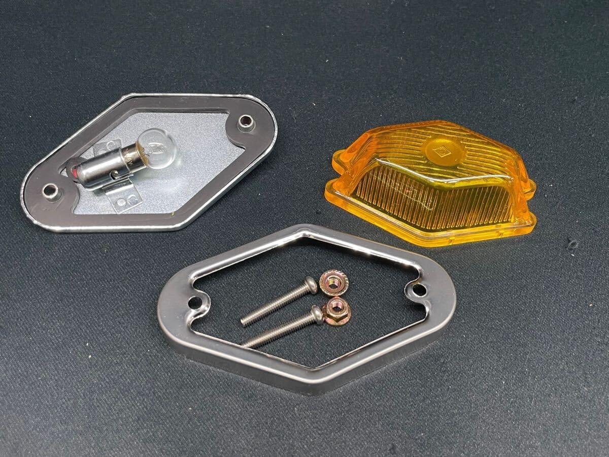 S-84 S-84 菱型マーカーランプ イエロー 20個 黄色 ひし型マーカー IS