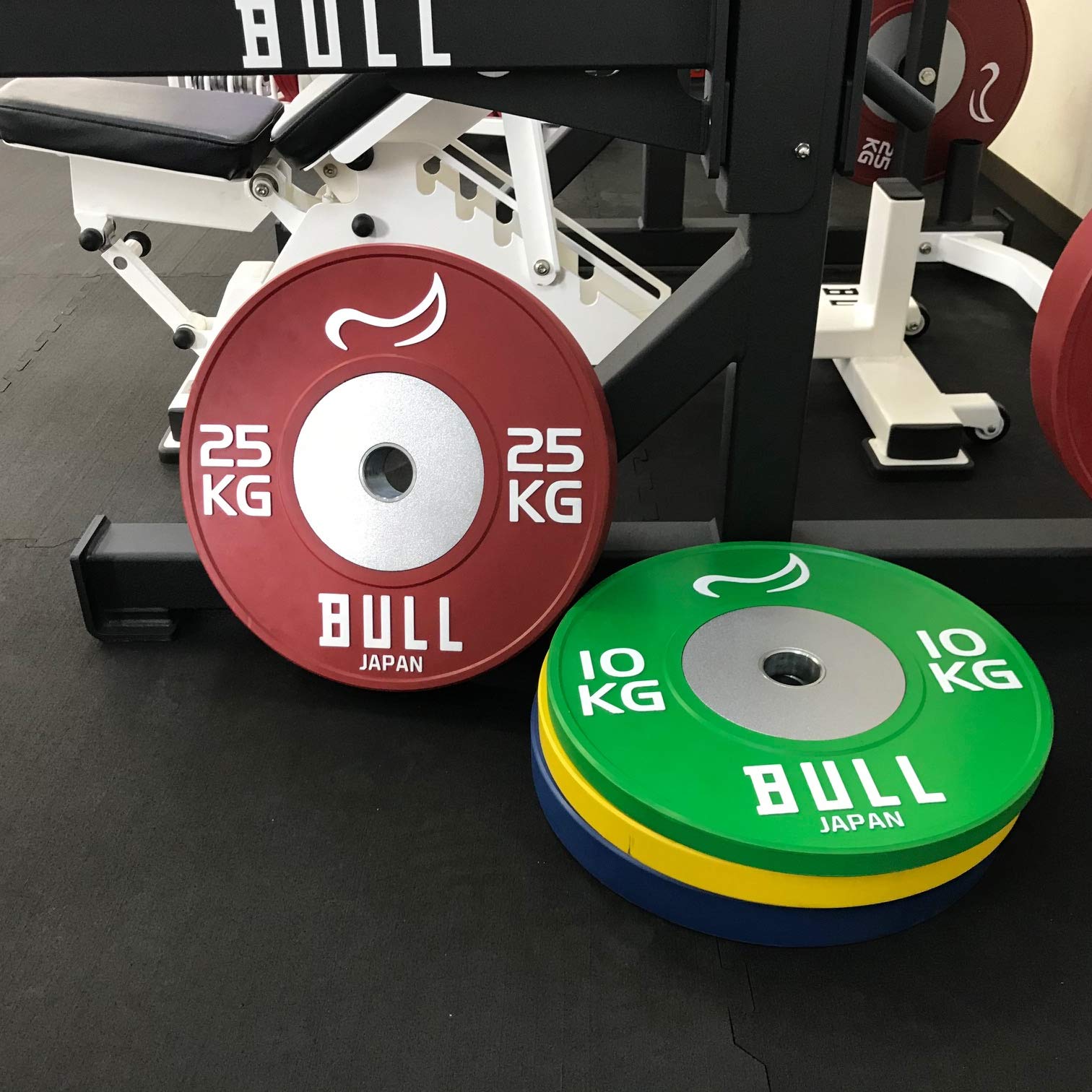 Amazon | BULL Φ50mmバンパープレート15kg（黄色）（2枚