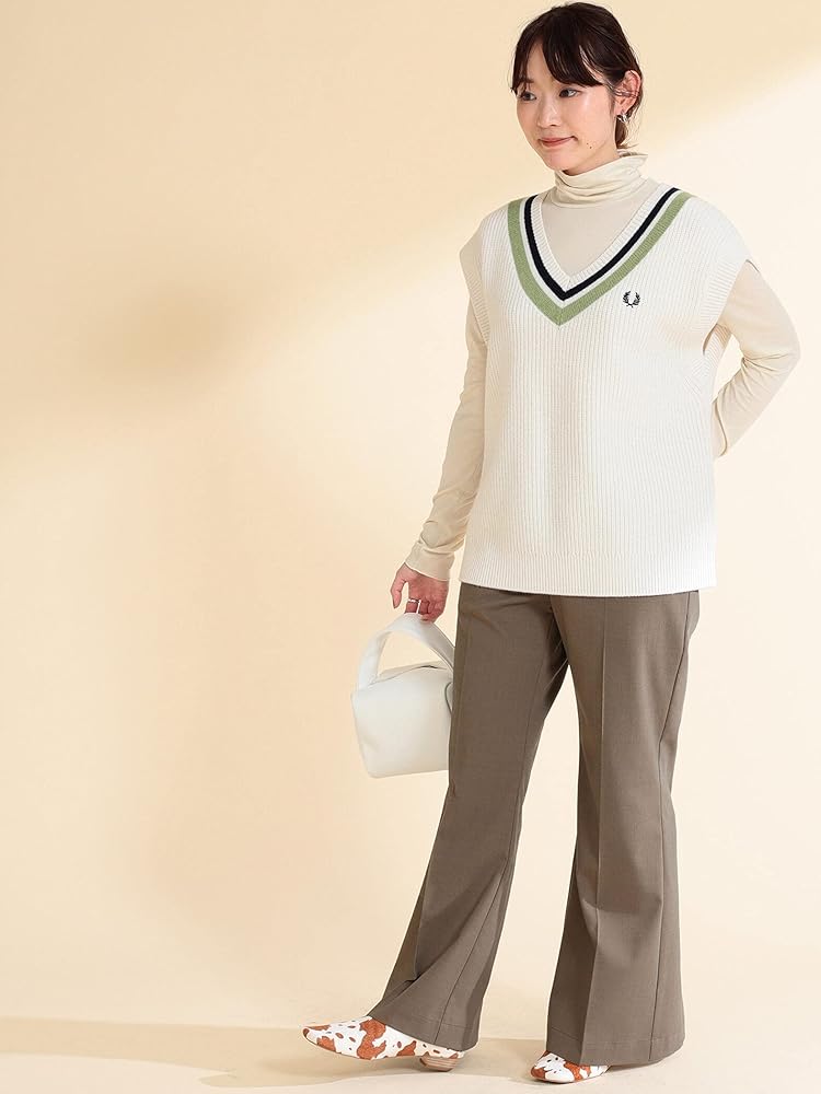 Amazon | [レイビームス] ニット セーター FRED PERRY 別注 チルデン