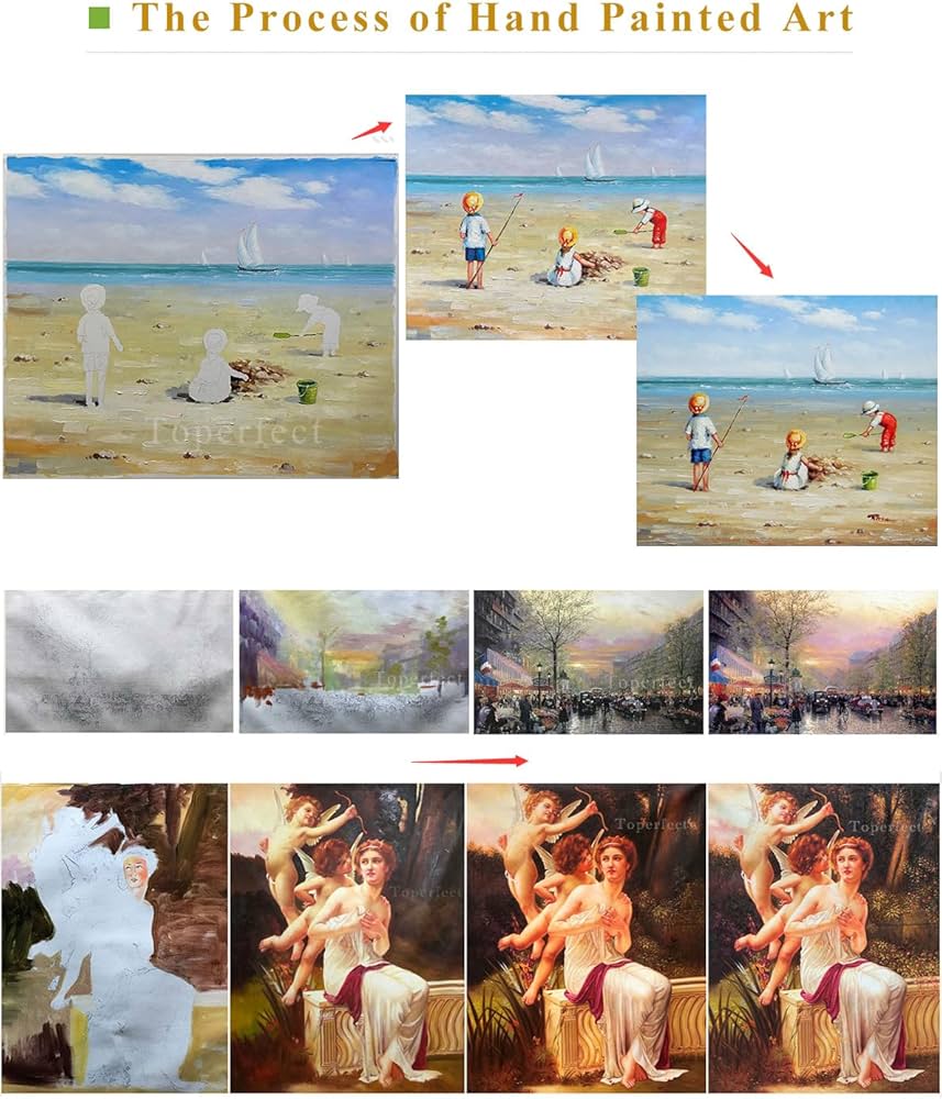 Amazon.co.jp: 22 点の絵画 バーク表現主義者 ACE1 の三人の少女