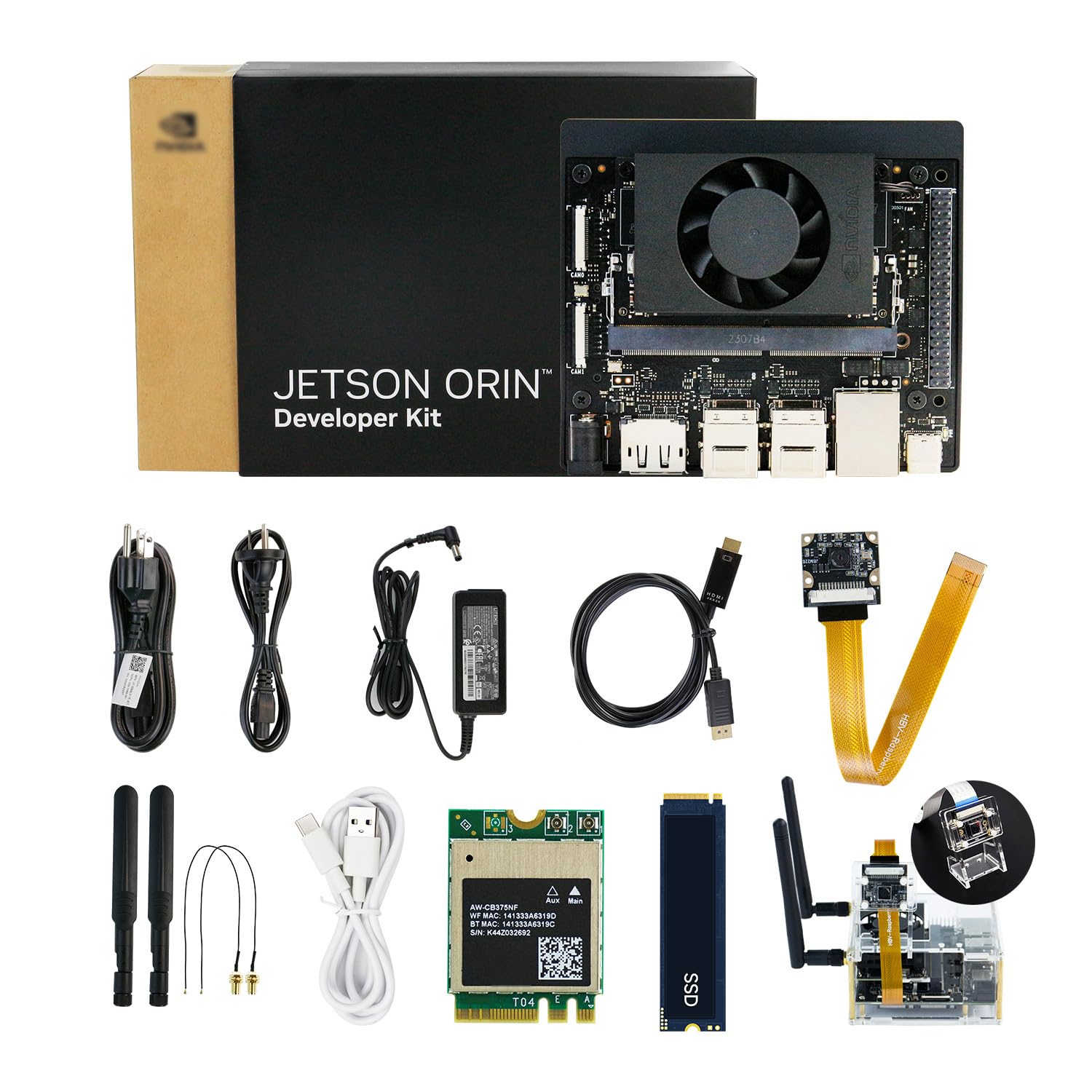 Amazon.com: N-VIDIA Jetson Orin Nano 8GB RAM Super Board(Official
