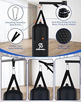 Amazon.co.jp: ウォーターパンチングバッグ 漏れ防止 高耐久 アクア