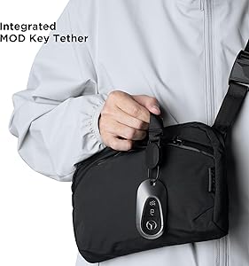 ALPAKA Flight Sling 2L Black Axoflux 210D - Portable, Lightweight