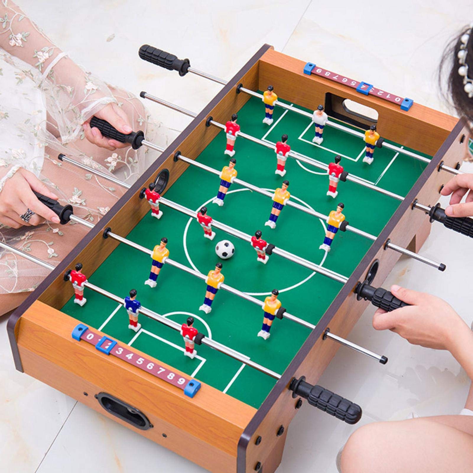Amazon.co.jp: PUERI テーブルサッカーゲーム アナログゲーム 家庭用