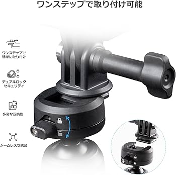 Amazon | PGYTECH MantisPod Z アクションカメラ 三脚 折りたたみ設計