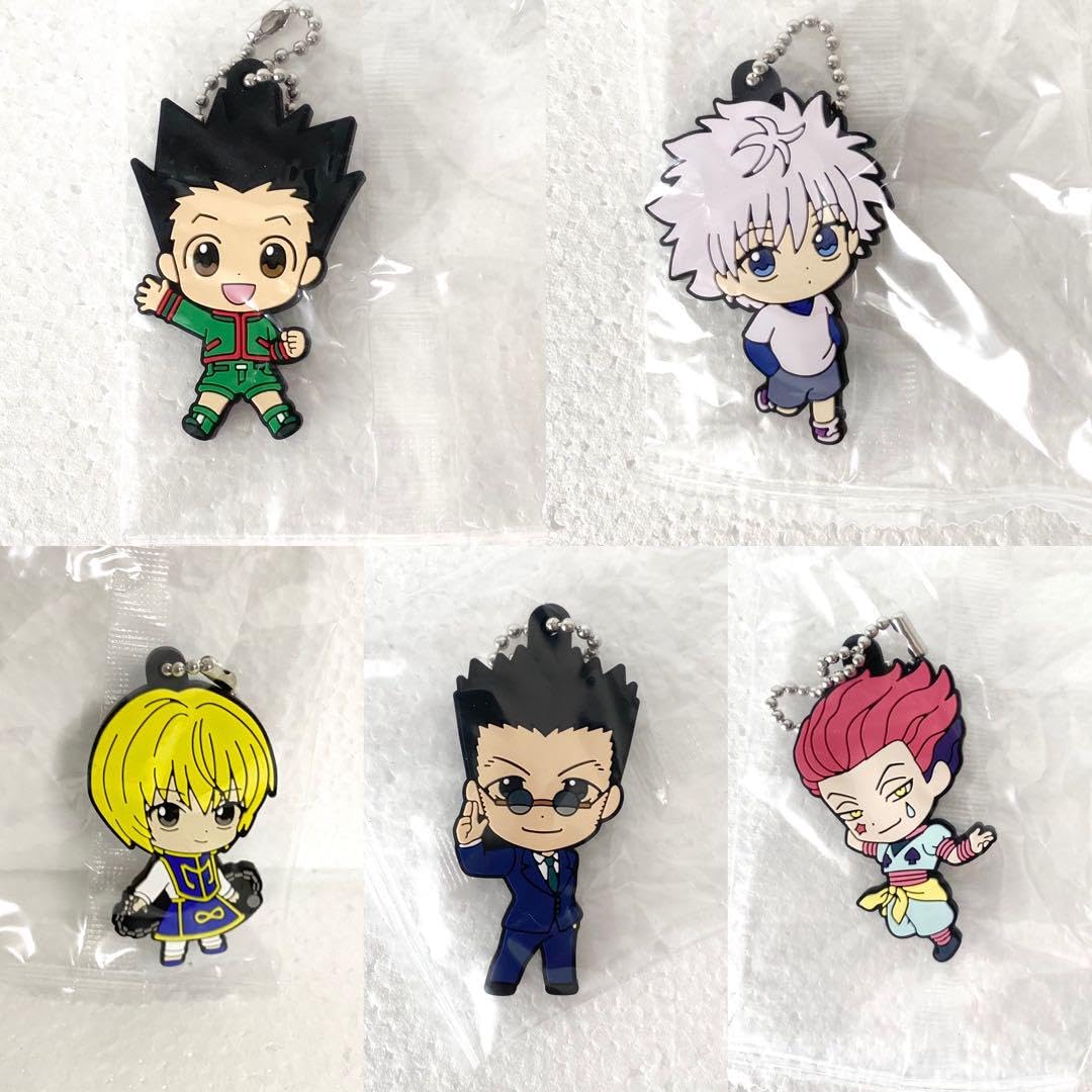 hunter×hunter 立体ラバーマスコット 9点セット Amazon.co.jp: HUNTER