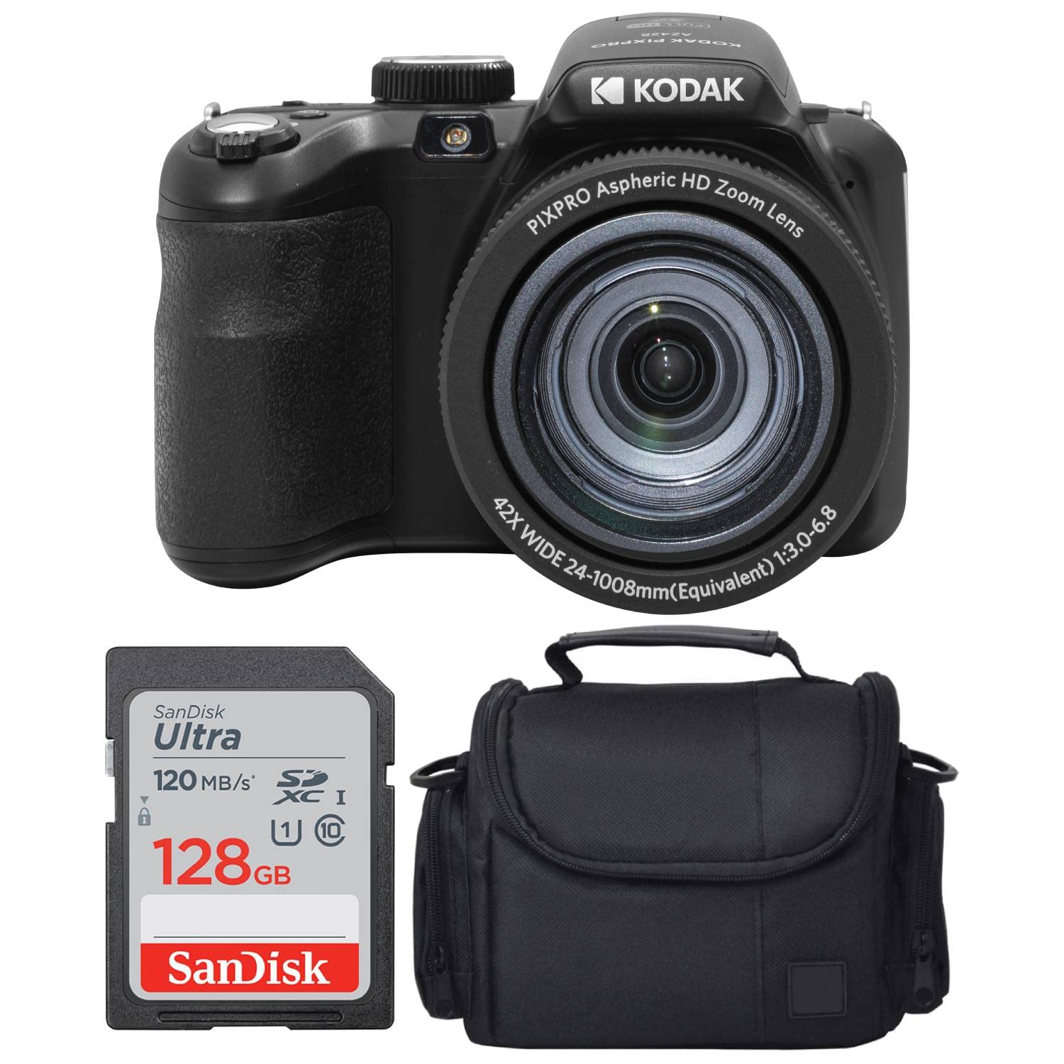 Amazon.com : Kodak PIXPRO AZ425 Digital Camera + Camera Case +