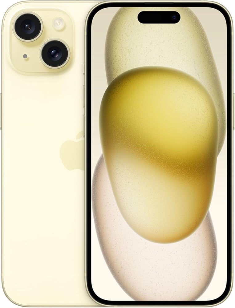 Amazon | 【整備済み品】 Apple iPhone 15 256GB イエロー SIMフリー