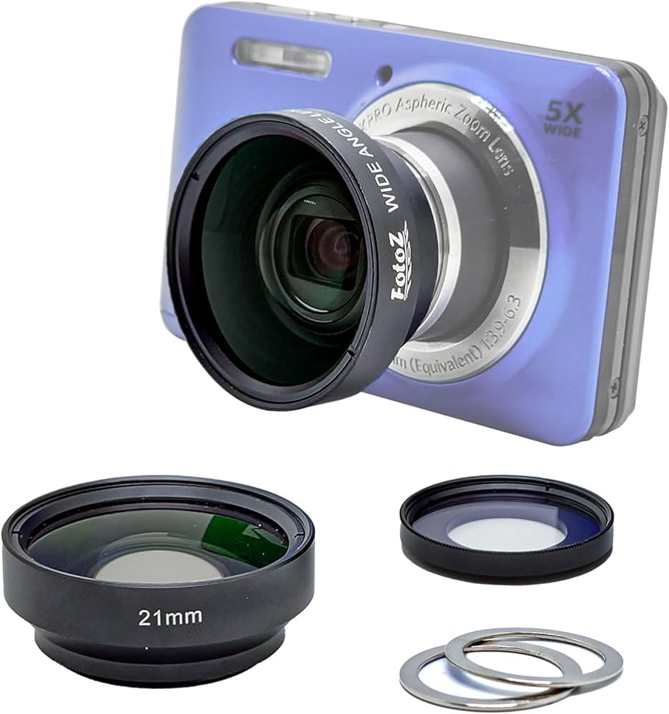 Amazon | FotoZ 21mm 広角レンズ&シネマティックフィルター Kodak