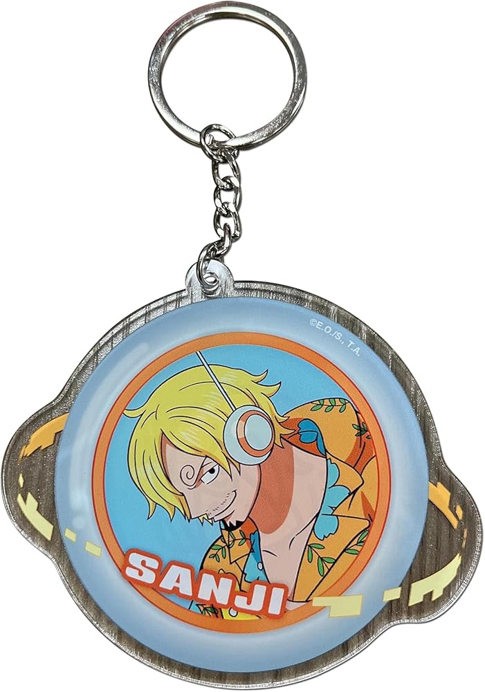 ONE PIECE サウンドドロップ サンジ キーホルダー ボイス ONE PIECE