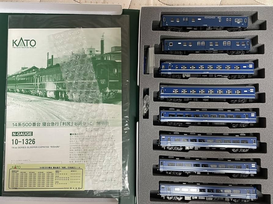 Amazon.co.jp: KATO 10-1326 14系 500番台 寝台急行 利尻 8両セット 天
