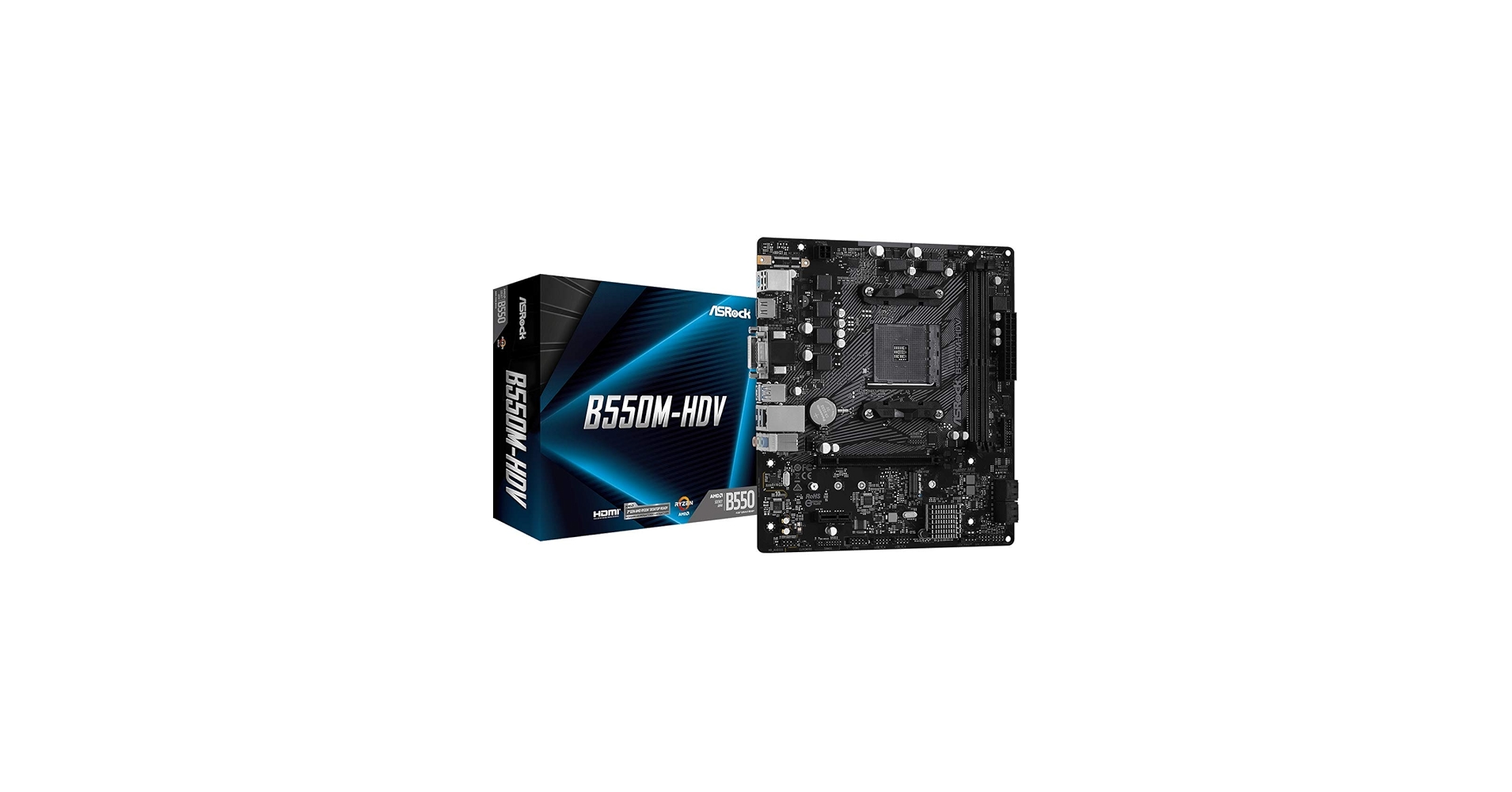 Amazon.com: ASRock B550M-HDV Socket AM4 Micro-ATX Motherboard