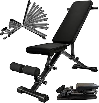 Amazon.co.jp: BARWING Adjustable Training Bench, 4-Way Incline