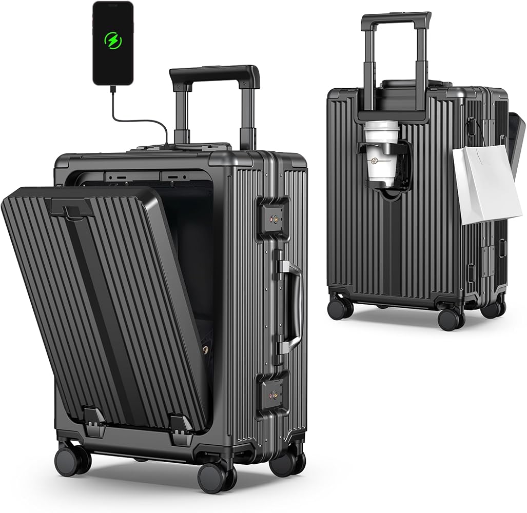 Amazon.com | Ladplay Portable Carry on Luggage Airline Approved