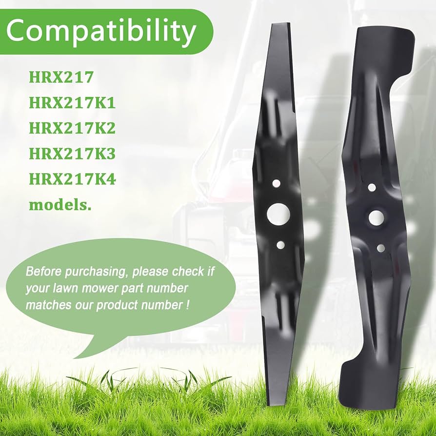 Amazon.com : Poweka 72531-VH7-000 & 72511-VH7-000 Lawn Mower Blade