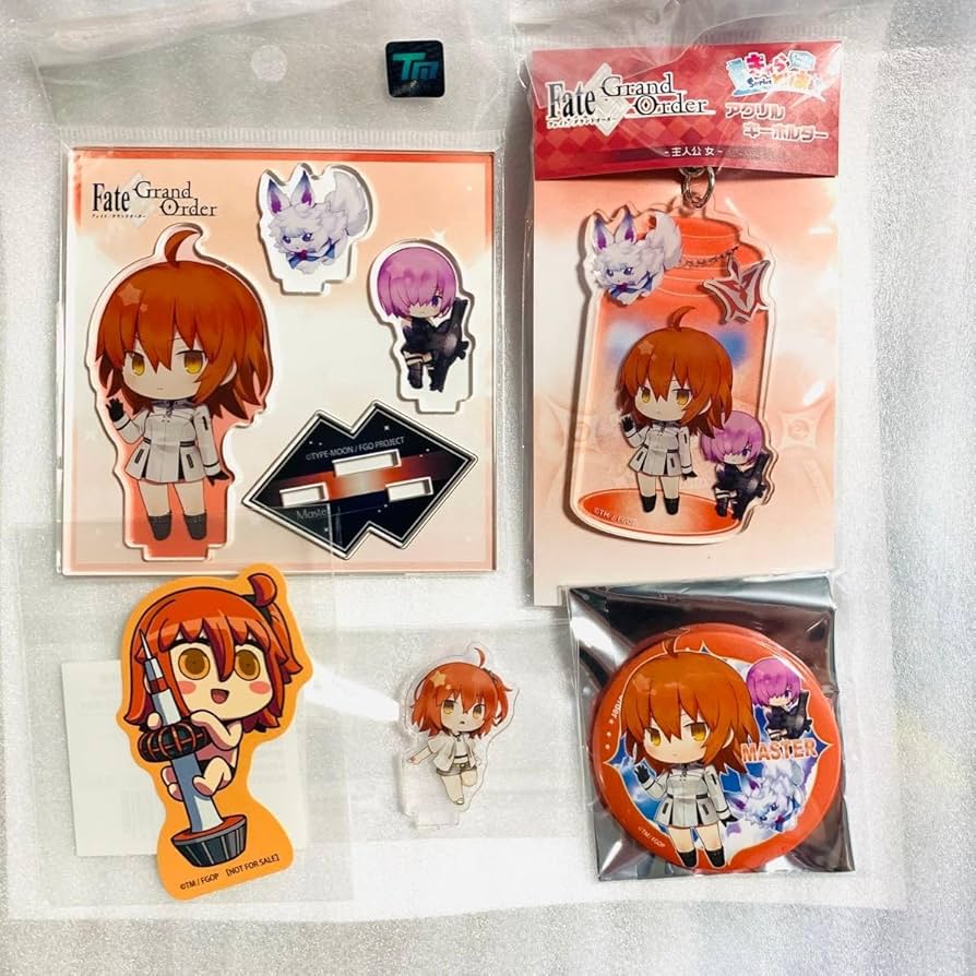 Amazon.co.jp: fgo きゃらとりあ 藤丸立香 ぐだ子 女主人公セット りよ