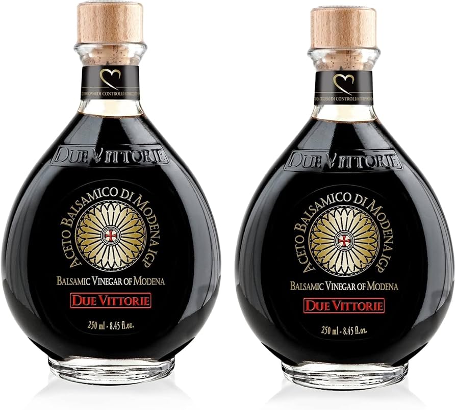 Amazon.com : Due Vittorie Oro Gold, Barrel Aged Balsamic Vinegar