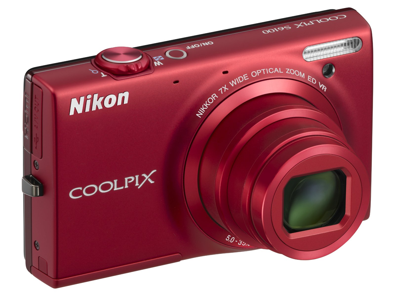 Amazon | NikonデジタルカメラCOOLPIX S6100 スーパーレッド S6100RD
