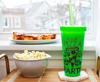 Amazon.com: Toynk Teenage Mutant Ninja Turtles Pizza Party Color