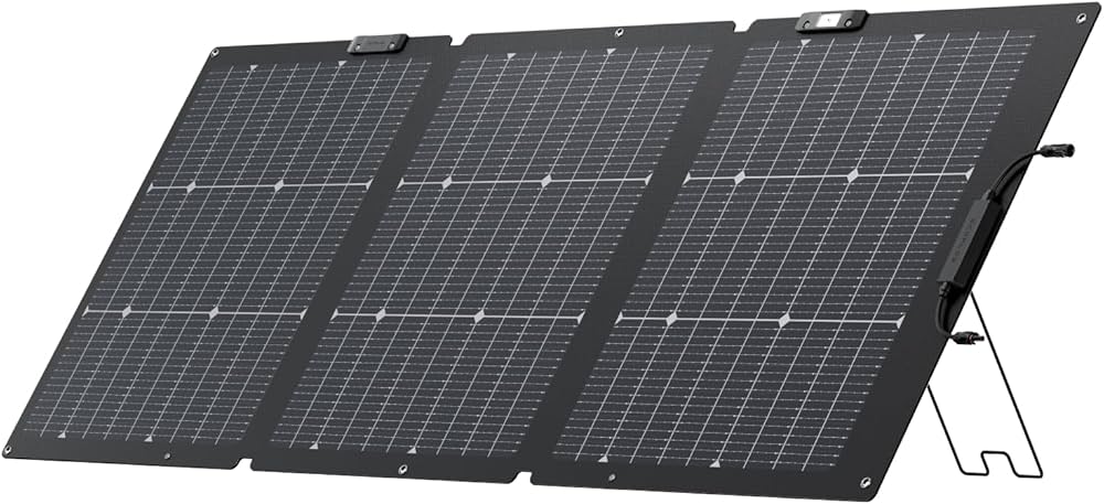 Amazon | ECOFLOW 160W 両面ソーラーパネル Gen2 高出力 両面受光型