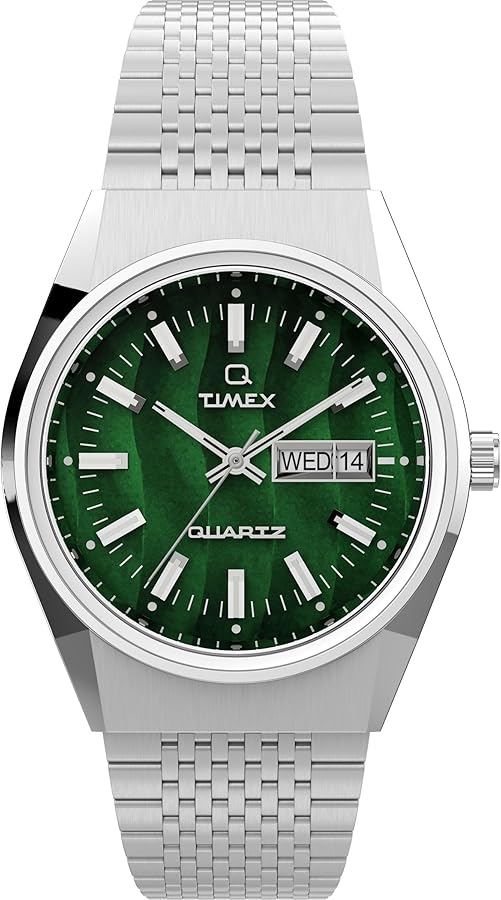 Amazon.com: Timex Q Reissue Falcon Eye 38mm Watch – Silver-Tone