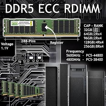 Amazon.co.jp: NEMIX RAM 256GB (4X64GB) DDR5 4800MHZ PC5-38400 2Rx4