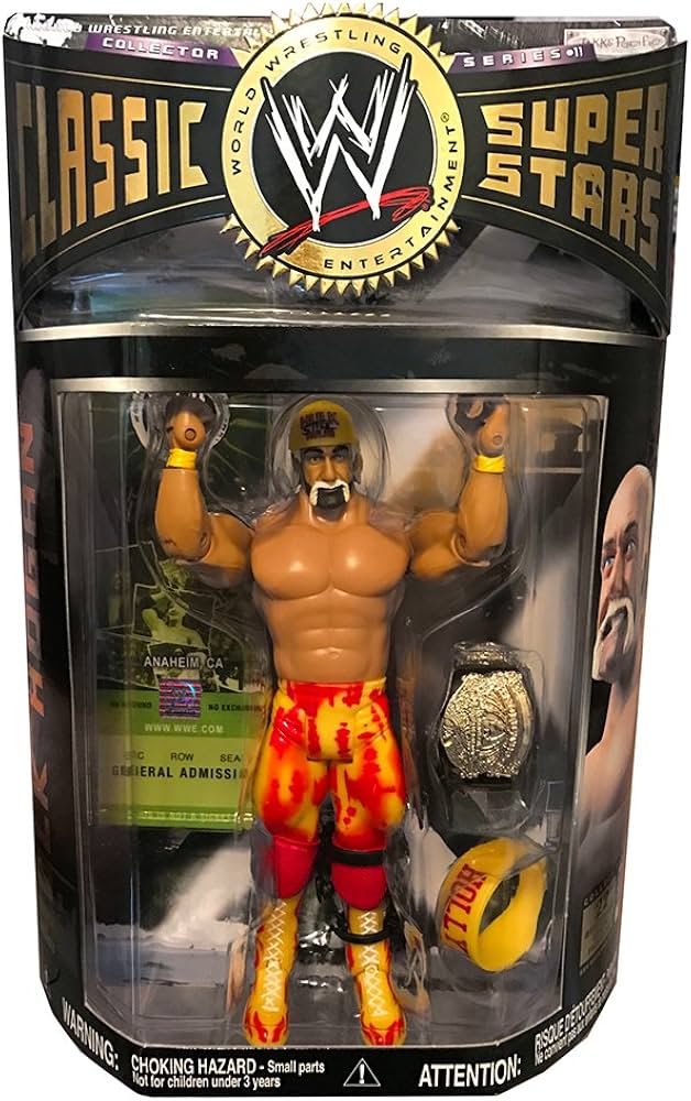 Amazon.com: WWE WWF Classic Superstars Series 11 Hollywood Hulk