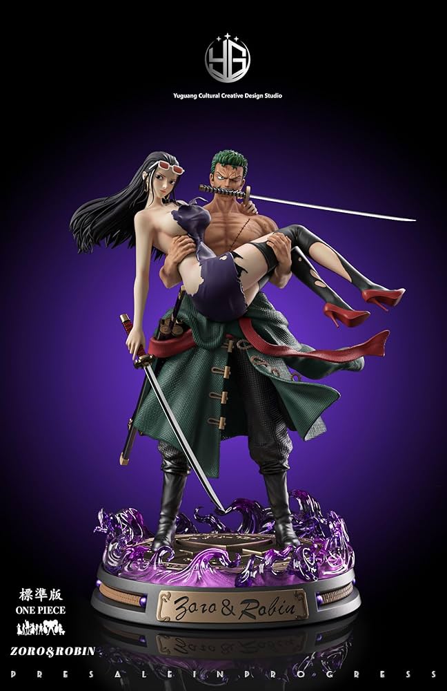Amazon.co.jp: ロロノア・ゾロ ニコ・ロビン フィギュア 1/6スケール