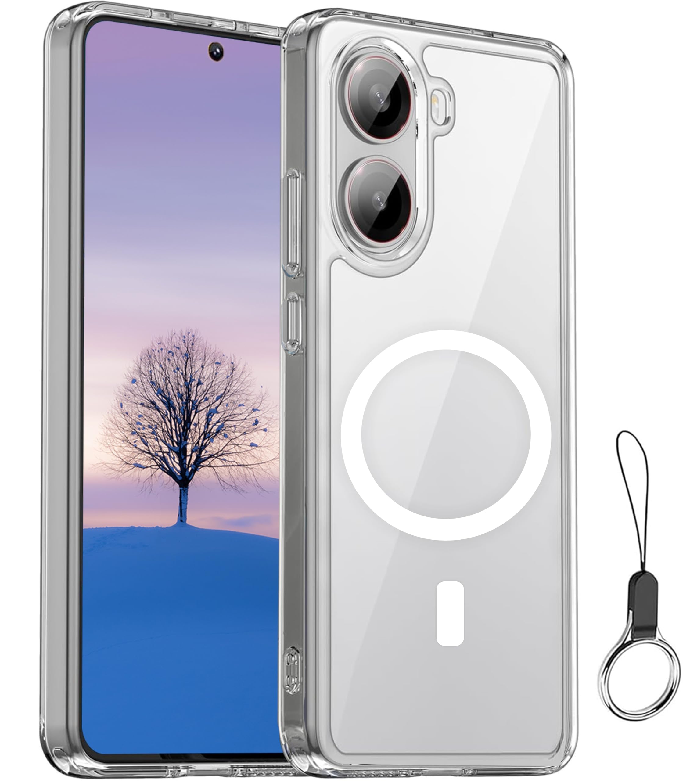 Amazon.co.jp: Xiaomi POCO X7 Pro 用 ケース 純透明のデザイン