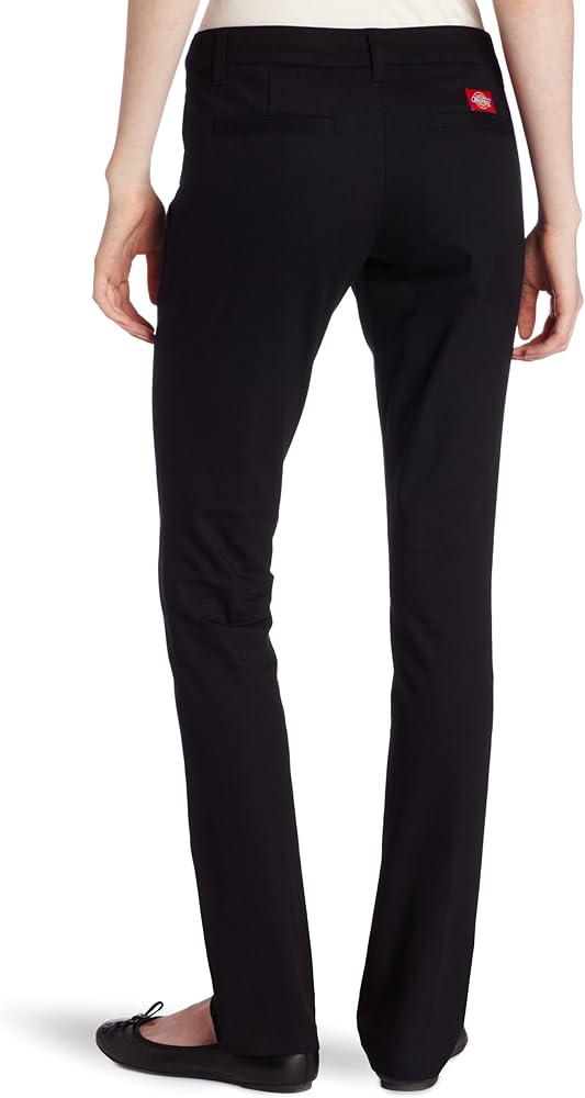 Dickies Girl Junior's Original 4 Pocket Skinny Leg Pant, Black, 9