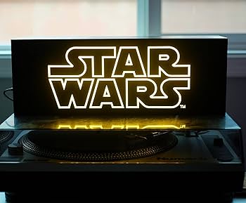 Amazon.com: Star Wars Official Logo 17-Inch Light Box | USB