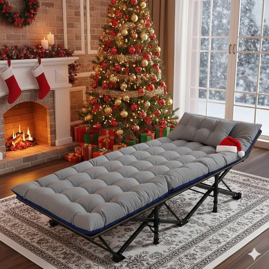 Amazon.com: Slsy Oversized XXL Folding Camping Cot for Adults with