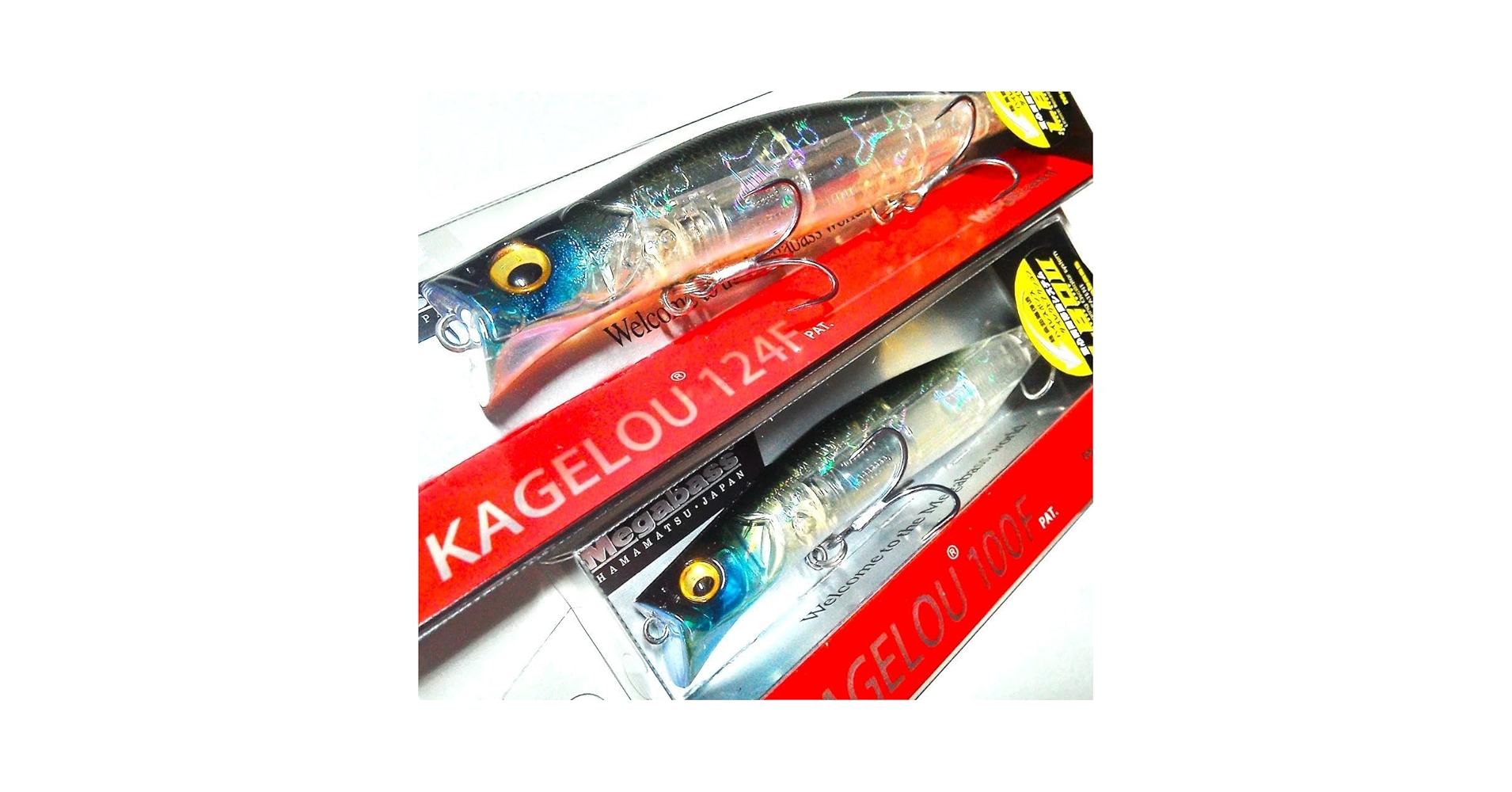 全てオリカラ】☆Megabass カゲロウ100F 3個セット 全てオリカラ