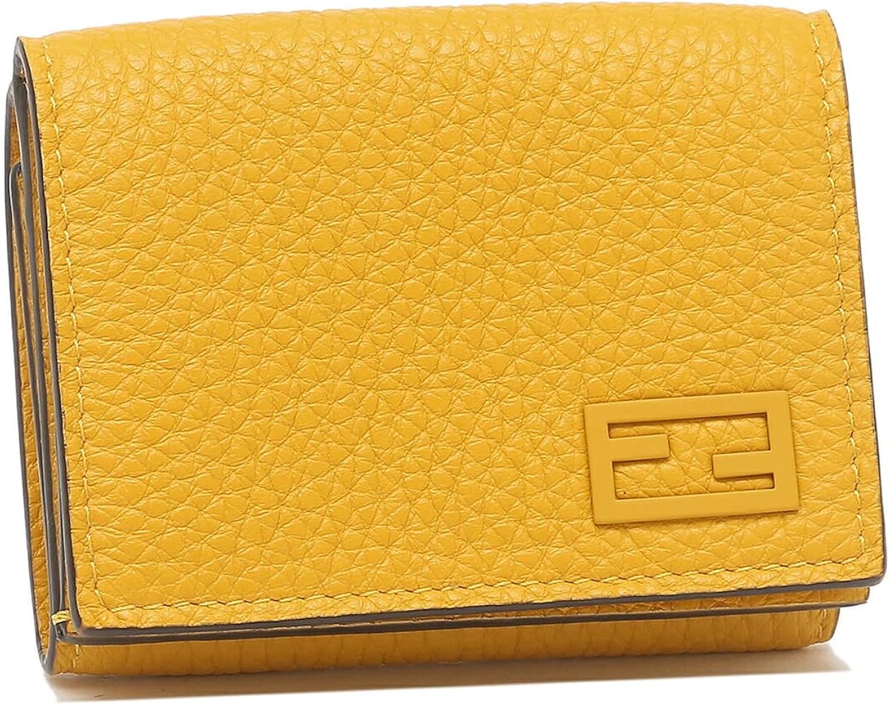 Amazon | [フェンディ] 三つ折り財布 ミニ財布 イエロー メンズ