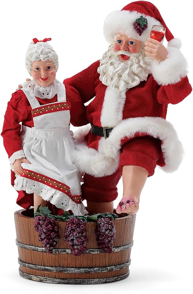 Amazon.com: Department 56 Possible Dreams Bon Apetit Santa and Mrs