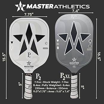 Amazon | Master Athletics P2 V2 ピックルボールパドル | Master