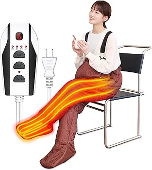 Amazon.co.jp: HiBox®【現役看護師監修】フットウォーマー 電気足温器